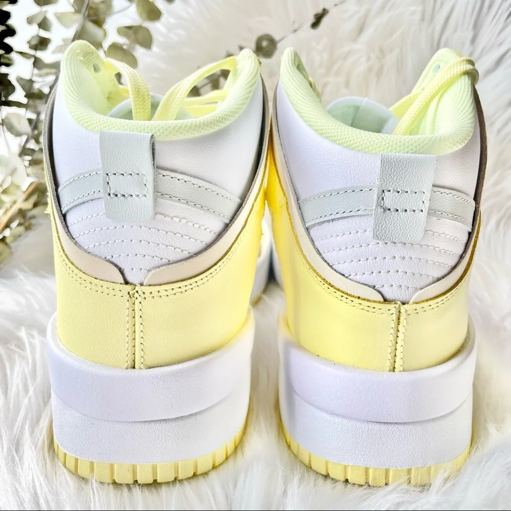 Nike Dunk High Up Lemon W8 DH3718-105 NIB